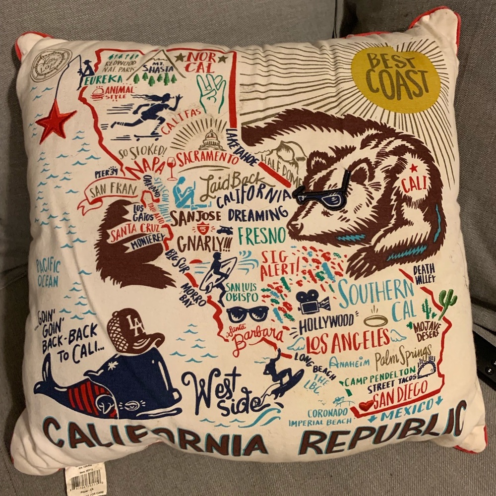 California pillow